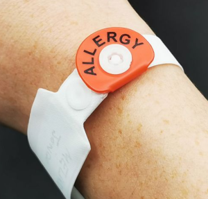bracelet patient allergie